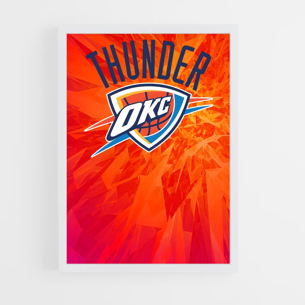 Poster Thunderstorm Visions – affiche Basketball (vue 3)